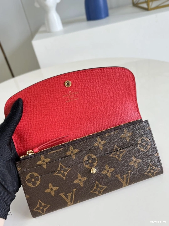 WIS VUITTON LOUIS wallet EMILIE 0808